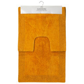 Campana Collective 2 Piece Dawson Cotton Bath &amp; Contour Mat Set