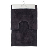 Campana Collective 2 Piece Dawson Cotton Bath &amp; Contour Mat Set