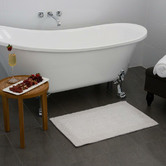 Campana Collective 2 Piece Dawson Cotton Bath &amp; Contour Mat Set