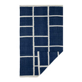 Campana Collective Navy Nadia Cotton Rug