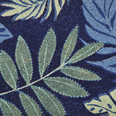 Campana Collective Tropical Leaves Coir Doormat
