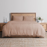 Campana Collective Blush French Linen Quilt Cover Set