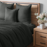 Campana Collective Solid French Linen Cushion