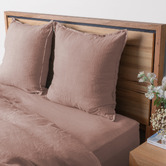 Campana Collective Solid French Linen European Pillowcases