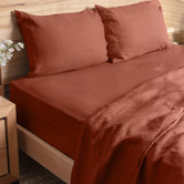 Campana Collective Solid French Linen Sheet Set