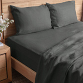 Campana Collective Solid French Linen Sheet Set