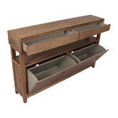 Campana Collective Clark 2 Drawer Shoe Cabinet
