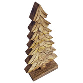 Campana Collective Beth Mango Wood Christmas Tree Ornament