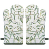 Campana Collective 2 Piece Eucalyptus Cotton Oven Mitt Set