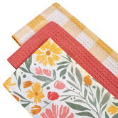 Campana Collective 3 Piece Millie Cotton Tea Towel Set
