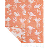 Campana Collective Pineapple Recycled Turkish Cotton-Blend Beach Towel