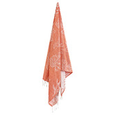 Campana Collective Coral Recycled Turkish Cotton-Blend Beach Towel