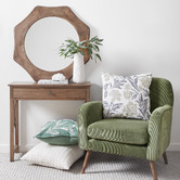 Campana Collective Nicole Octagon Mango Wood Mirror
