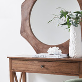 Campana Collective Nicole Octagon Mango Wood Mirror