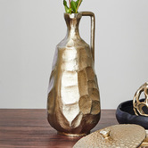 Campana Collective Gold Nelly Hammered Vase