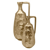 Campana Collective Gold Nelly Hammered Vase