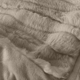 Campana Collective Champaca Faux Rabbit Fur Single Throw