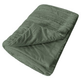 Campana Collective Champaca Faux Rabbit Fur Single Throw