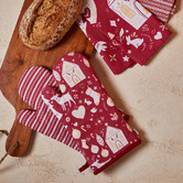 Campana Collective 2 Piece Avery Cotton Oven Mitt Set