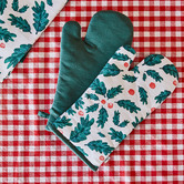 Campana Collective 2 Piece Eldan Cotton Oven Mitt Set