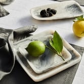 Campana Collective 2 Piece Neva Square Serving Dish Set