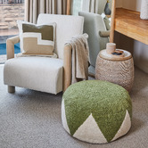 Campana Collective Kaira Cotton Pouffe