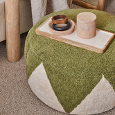 Campana Collective Kaira Cotton Pouffe
