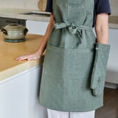 Campana Collective Eira Cotton-Blend Oven Mitts