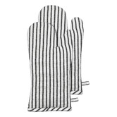 Campana Collective Eira Striped Cotton-Blend Oven Mitts