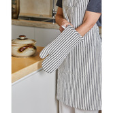 Campana Collective Eira Striped Linen &amp; Cotton Apron