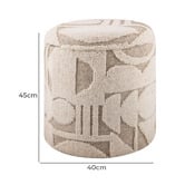 Campana Collective Zora Wool Storage Ottoman