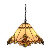 Tiffany Pieces Desert Garden Glass Tiffany Pendant