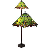 Tiffany Pieces Secret Garden Leadlight Tiffany Floor Light