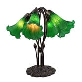 Tiffany Pieces Marene Five Branch Gooseneck Lily Lamp