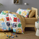 Happy Kids Our Planet Glow in the Dark Quilt Cover Set