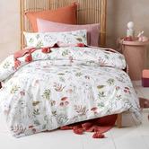 Happy Kids White Story Time Cotton Quilt Cover Set