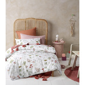 Happy Kids White Story Time Cotton Quilt Cover Set