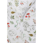 Happy Kids White Story Time Cotton Quilt Cover Set
