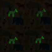 Happy Kids Little Jungle Glow in the Dark Quilt Cover Set