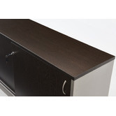Cooper Furniture Buffet Sliding Door in Wenge / Silver
