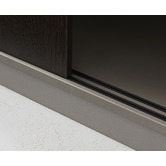 Cooper Furniture Buffet Sliding Door in Wenge / Silver