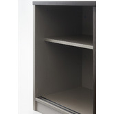 Cooper Furniture Buffet Sliding Door in Wenge / Silver