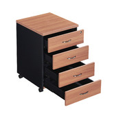 Cooper Furniture Mobile Pedestal with 4 Drawer