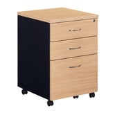 Cooper Furniture Mobile Pedestal Filing Cabinet