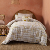 Kas Kas Kids Lazy Leopard Cotton Quilt Cover Set