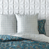 Kas Rosetta Cotton Sateen Euro Pillowcase