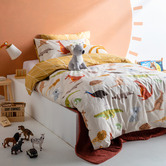 Kas Little Legends Cotton Percale Quilt Cover Set