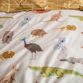 Kas Little Legends Cotton Percale Quilt Cover Set