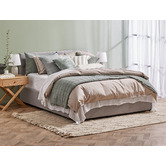 Kas Sage Tailored Linen Cushion
