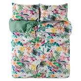 Kas Tropico Cotton Quilt Cover Set